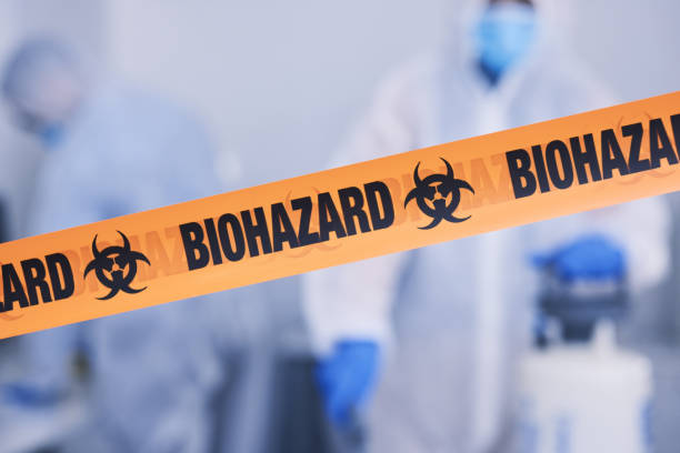 Professional Biohazard technician working in Brandamore, PA